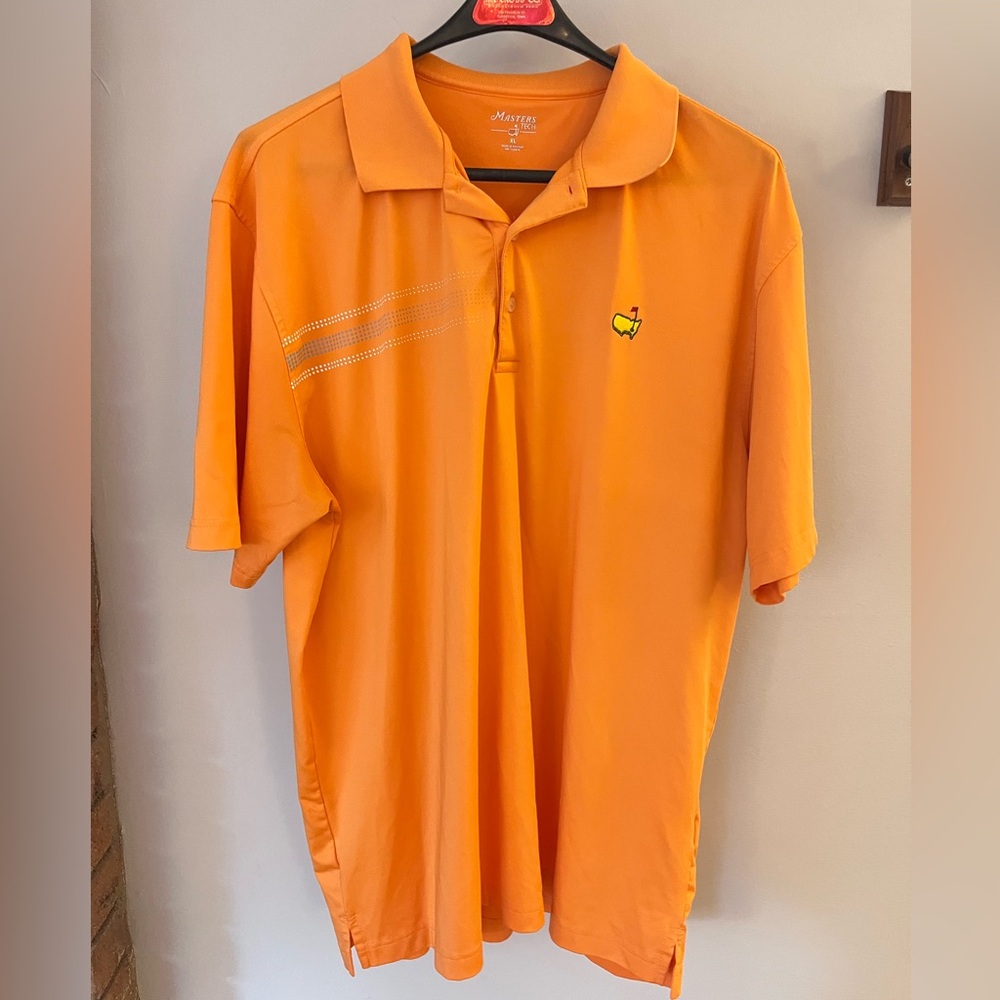 Masters Vibrant Orange Polo Shirt